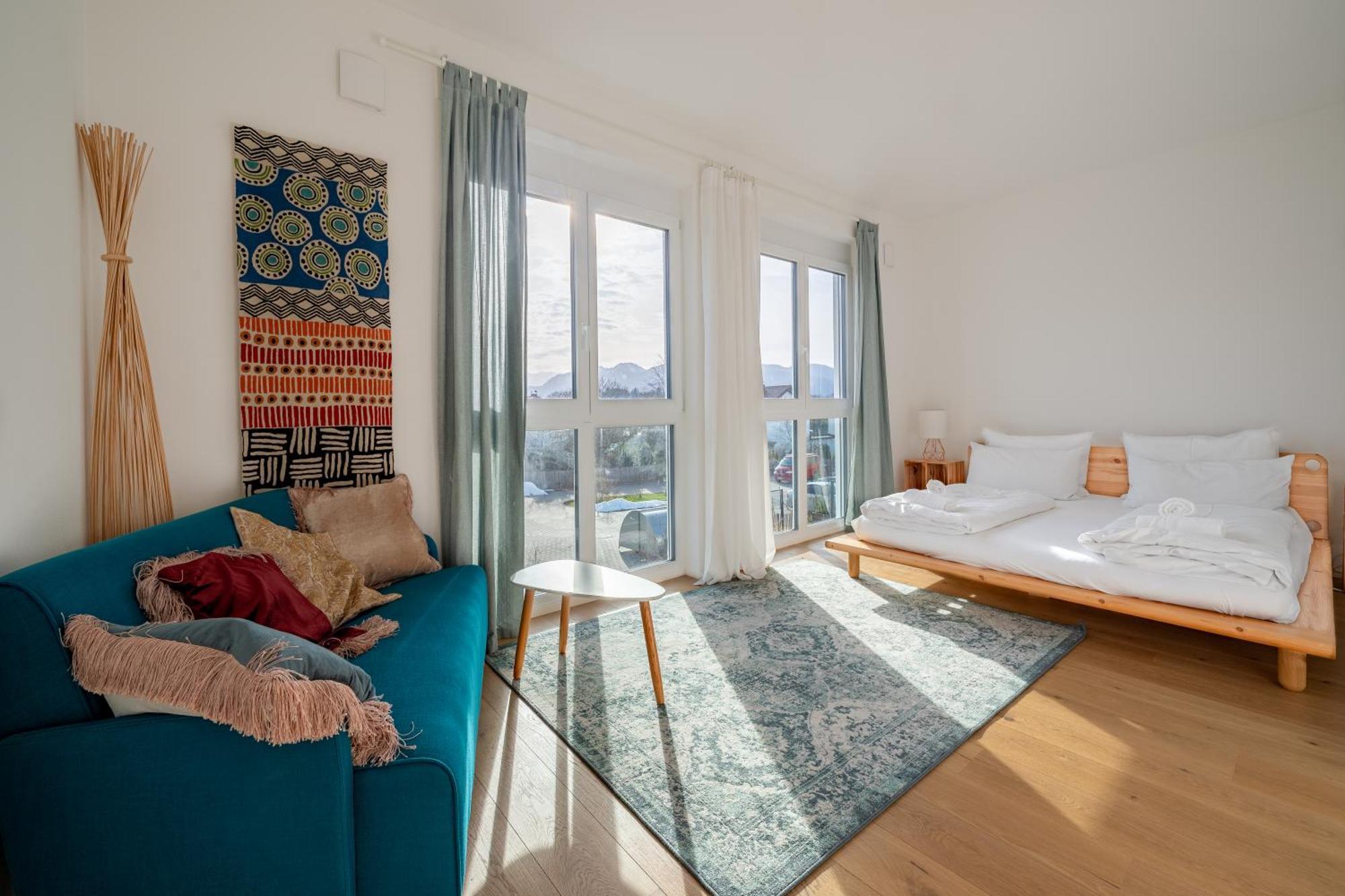 Liboria: Stylisches Haus; Sauna ; 4Min Zum See Seehausen am Staffelsee Zewnętrze zdjęcie