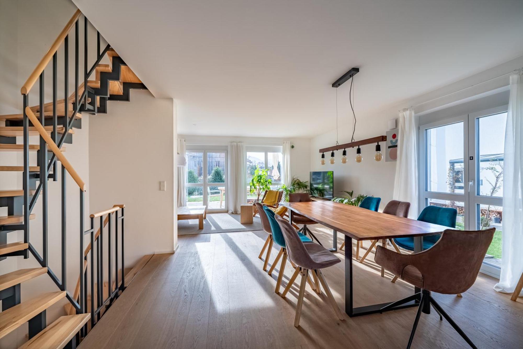 Liboria: Stylisches Haus; Sauna ; 4Min Zum See Seehausen am Staffelsee Zewnętrze zdjęcie